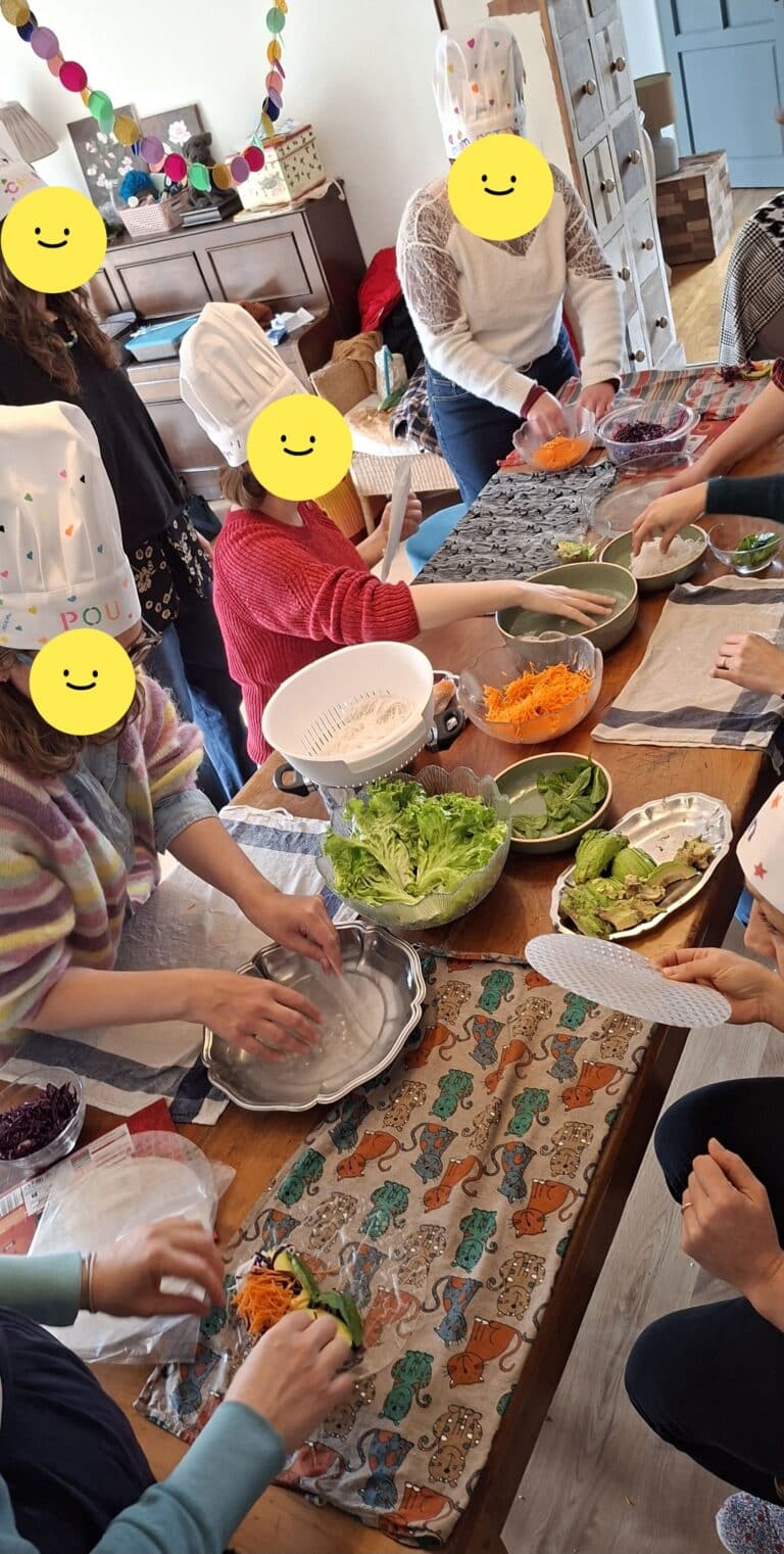 Atelier de cuisine santé Saint Pierre la Palud